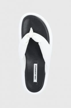 Γυναικεία Δίχαλο Σαγιονάρες Karl Lagerfeld Laguna χρώμα: άσπρο -Karl Lagerfeld Κατάστημα unnamed file 2318