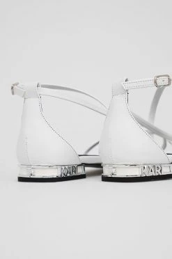 Γυναικεία Σανδάλια Karl Lagerfeld χρώμα: άσπρο -Karl Lagerfeld Κατάστημα unnamed file 2332