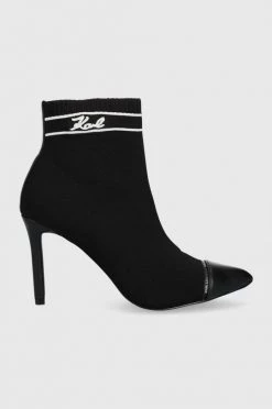 Γυναικεία Μποτάκια Karl Lagerfeld Pandara μαύρο