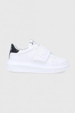 Γυναικεία Sneakers Karl Lagerfeld - Δερμάτινα παπούτσια Kapri Karl Lagerfeld - Δερμάτινα παπούτσια Kapri λευκό