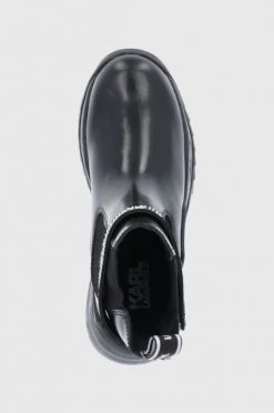 Γυναικεία Μποτάκια Δερμάτινες μπότες Τσέλσι Karl Lagerfeld QUEST χρώμα: μαύρο -Karl Lagerfeld Κατάστημα unnamed file 280