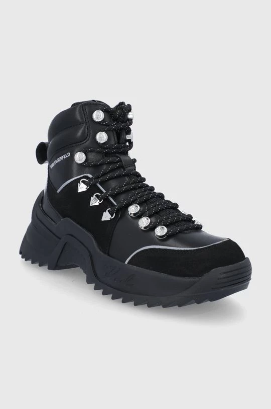 Γυναικεία Μποτάκια Υποδήματα Karl Lagerfeld QUEST χρώμα: μαύρο 2 Γυναικεία Μποτάκια Υποδήματα Karl Lagerfeld QUEST χρώμα: μαύρο - Image 2