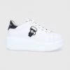 Γυναικεία Sneakers Δερμάτινα παπούτσια Karl Lagerfeld ANAKAPRI άσπρο