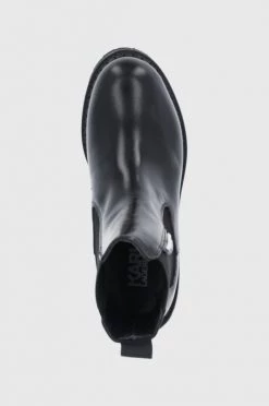 Γυναικεία Μποτάκια Δερμάτινες μπότες Τσέλσι Karl Lagerfeld χρώμα: μαύρο -Karl Lagerfeld Κατάστημα unnamed file 319