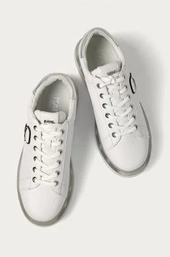 Γυναικεία Sneakers Karl Lagerfeld - Δερμάτινα παπούτσια λευκό -Karl Lagerfeld Κατάστημα unnamed file 339