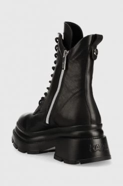 Γυναικεία Μποτάκια Δερμάτινα Workers Karl Lagerfeld Danton μαύρο -Karl Lagerfeld Κατάστημα unnamed file 361