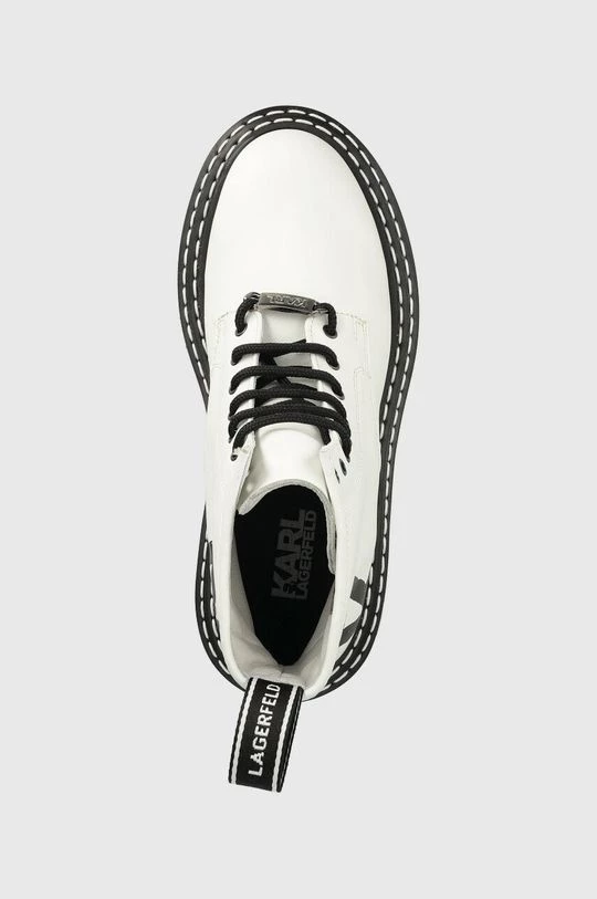 Γυναικεία Μποτάκια Δερμάτινα Workers Karl Lagerfeld Patrol Ii άσπρο 4 Γυναικεία Μποτάκια Δερμάτινα Workers Karl Lagerfeld Patrol Ii άσπρο - Image 4