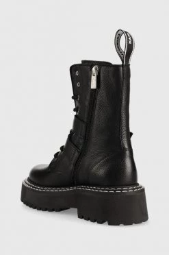 Γυναικεία Μποτάκια Δερμάτινα Workers Karl Lagerfeld Patrol Ii μαύρο -Karl Lagerfeld Κατάστημα unnamed file 435