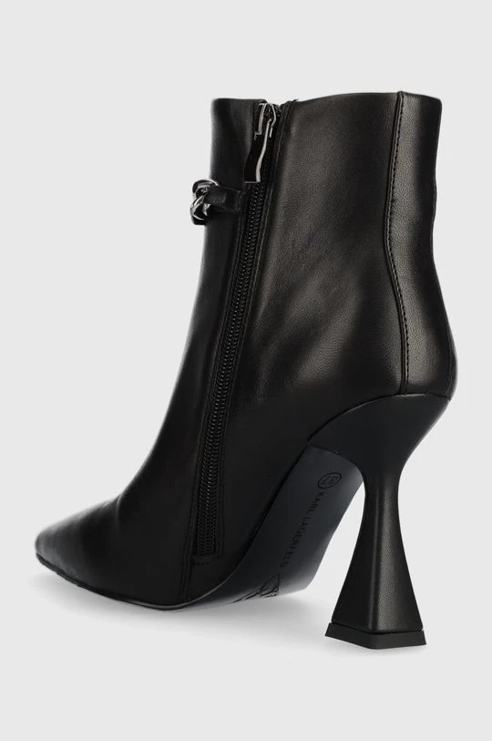 Γυναικεία Μποτάκια Δερμάτινες μπότες Karl Lagerfeld Debut Kl χρώμα: μαύρο 3 Γυναικεία Μποτάκια Δερμάτινες μπότες Karl Lagerfeld Debut Kl χρώμα: μαύρο - Image 3