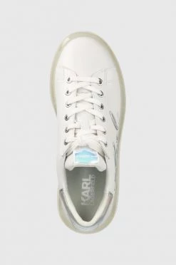 Γυναικεία Sneakers Δερμάτινα αθλητικά παπούτσια Karl Lagerfeld Kapri Kushion άσπρο -Karl Lagerfeld Κατάστημα unnamed file 567