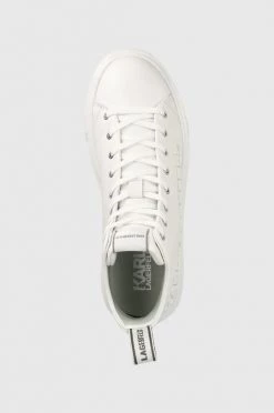 Γυναικεία Sneakers Δερμάτινα αθλητικά παπούτσια Karl Lagerfeld Maxi Kup άσπρο -Karl Lagerfeld Κατάστημα unnamed file 57