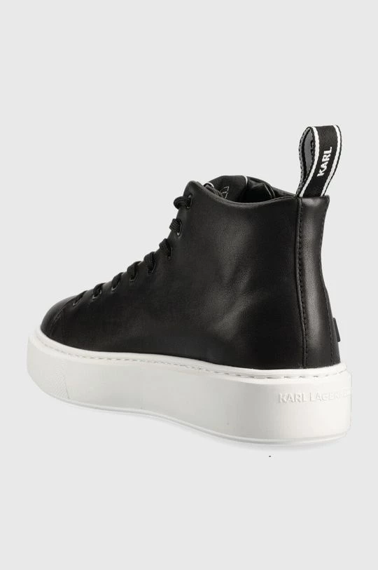 Γυναικεία Sneakers Δερμάτινα αθλητικά παπούτσια Karl Lagerfeld Maxi Kup μαύρο 3 Γυναικεία Sneakers Δερμάτινα αθλητικά παπούτσια Karl Lagerfeld Maxi Kup μαύρο - Image 3