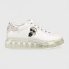 Γυναικεία Sneakers Δερμάτινα αθλητικά παπούτσια Karl Lagerfeld Kapri Kushion άσπρο