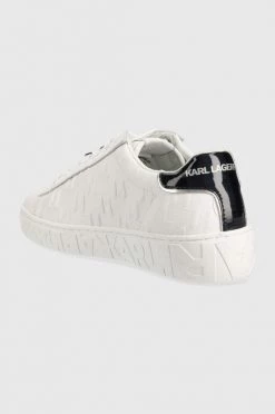 Γυναικεία Sneakers Δερμάτινα αθλητικά παπούτσια Karl Lagerfeld Kupsole Iii άσπρο -Karl Lagerfeld Κατάστημα unnamed file 710