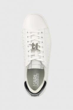 Γυναικεία Sneakers Δερμάτινα αθλητικά παπούτσια Karl Lagerfeld Kupsole Iii άσπρο -Karl Lagerfeld Κατάστημα unnamed file 711