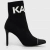 Γυναικεία Μποτάκια Karl Lagerfeld Panache Hi μαύρο