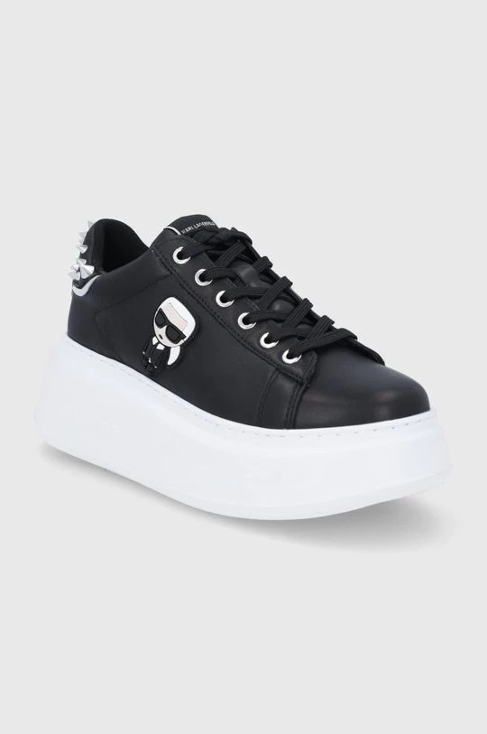 Γυναικεία Sneakers Karl Lagerfeld - Δερμάτινα παπούτσια Karl Lagerfeld - Δερμάτινα παπούτσια μαύρο 2 Γυναικεία Sneakers Karl Lagerfeld - Δερμάτινα παπούτσια Karl Lagerfeld - Δερμάτινα παπούτσια μαύρο - Image 2