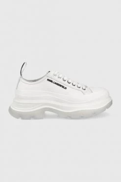 Γυναικεία Χαμηλά Πάνινα παπούτσια Karl Lagerfeld Luna άσπρο