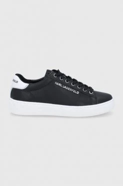 Γυναικεία Sneakers Δερμάτινα παπούτσια Karl Lagerfeld Kupsole Iii μαύρο