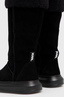 Γυναικεία Μπότες χιονιού σουέτ Karl Lagerfeld KAPRI KOSI μαύρο -Karl Lagerfeld Κατάστημα unnamed file 859