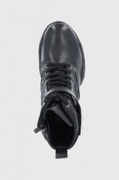 Γυναικεία Μποτάκια Δερμάτινα Workers Karl Lagerfeld χρώμα: μαύρο -Karl Lagerfeld Κατάστημα unnamed file 888