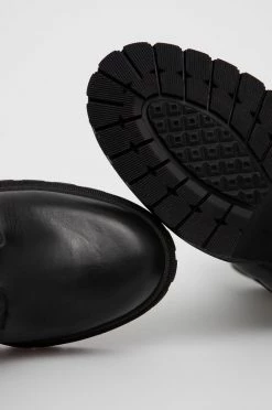 Γυναικεία Μποτάκια Δερμάτινες μπότες Karl Lagerfeld χρώμα: μαύρο -Karl Lagerfeld Κατάστημα unnamed file 994